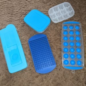 New Ice Cube Trays some Tupperware